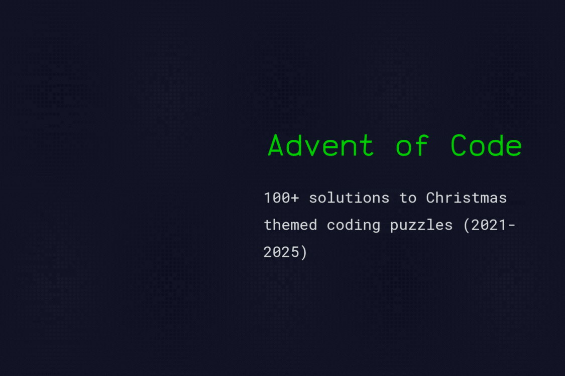 Advent of Code Solutions